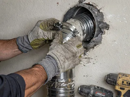 Dryer Vent Hose Installation in Hawaiian Gardens