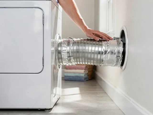 Professional dryer vent hose installation by Hawaiian Gardens Dryer Vent Cleaning in Hawaiian Gardens