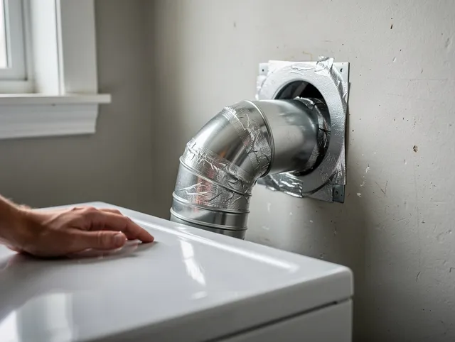 Hawaiian Gardens Dryer Vent Cleaning expert performing professional dryer vent repair and installation in Hawaiian Gardens