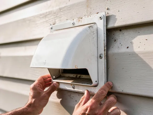Hawaiian Gardens Dryer Vent Cleaning technician delivering thorough residential dryer vent cleaning service in Hawaiian Gardens